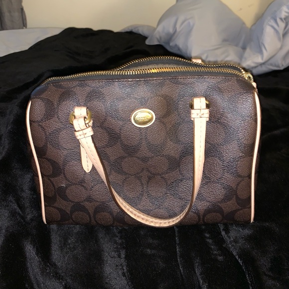 Brown Coach Mini Bag - Picture 2 of 6